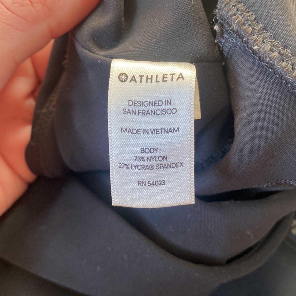 Athleta Stellar Tight Pant Solid Black #870815 - image 4